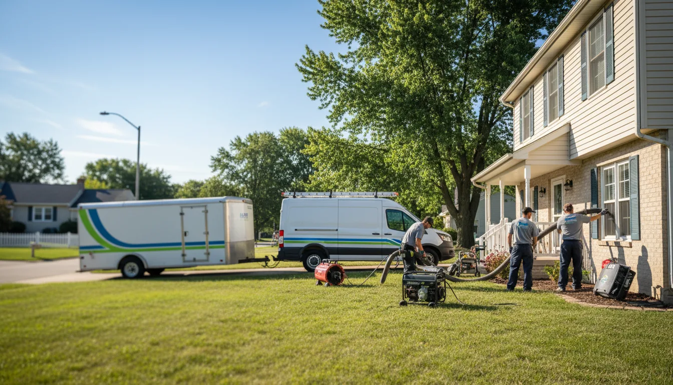 Flooded Basement Restoration And Cleanup With Repair in Upham, ND near me